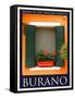 Burano Window, Italy 16-Anna Siena-Framed Stretched Canvas