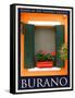 Burano Window, Italy 16-Anna Siena-Framed Stretched Canvas