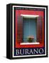 Burano Window, Italy 17-Anna Siena-Framed Stretched Canvas