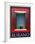 Burano Window, Italy 17-Anna Siena-Framed Giclee Print