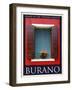 Burano Window, Italy 17-Anna Siena-Framed Giclee Print