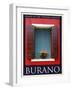 Burano Window, Italy 17-Anna Siena-Framed Giclee Print