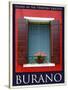 Burano Window, Italy 17-Anna Siena-Stretched Canvas