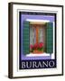 Burano Window, Italy 18-Anna Siena-Framed Giclee Print