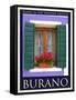 Burano Window, Italy 18-Anna Siena-Framed Stretched Canvas