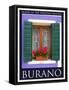 Burano Window, Italy 18-Anna Siena-Framed Stretched Canvas