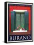 Burano Window, Italy 20-Anna Siena-Framed Stretched Canvas