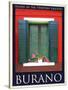 Burano Window, Italy 20-Anna Siena-Stretched Canvas