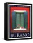 Burano Window, Italy 20-Anna Siena-Framed Stretched Canvas
