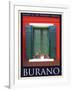 Burano Window, Italy 20-Anna Siena-Framed Giclee Print