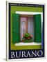 Burano Window, Italy 22-Anna Siena-Stretched Canvas