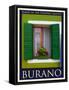 Burano Window, Italy 22-Anna Siena-Framed Stretched Canvas