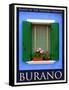 Burano Window, Italy 23-Anna Siena-Framed Stretched Canvas