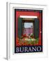 Burano Window, Italy  25-Anna Siena-Framed Giclee Print