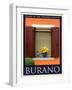 Burano Window, Italy  26-Anna Siena-Framed Giclee Print