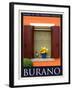 Burano Window, Italy  26-Anna Siena-Framed Giclee Print
