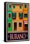 Burano Window, Italy 2-Anna Siena-Framed Stretched Canvas