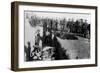 Bureal (Burial) of the Dead at the Battlefield of Wounded Knee, South Dakota, 1891-null-Framed Photographic Print