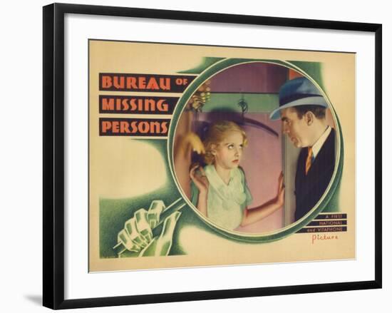 Bureau of Missing Persons, 1933-null-Framed Art Print