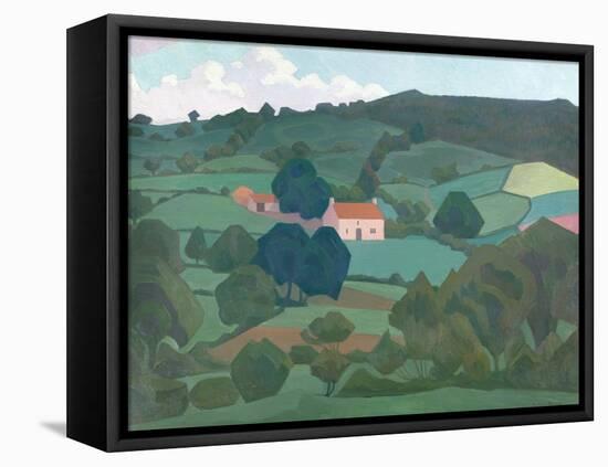 Burford Farm, Devon, 1918-Robert Polhill Bevan-Framed Stretched Canvas