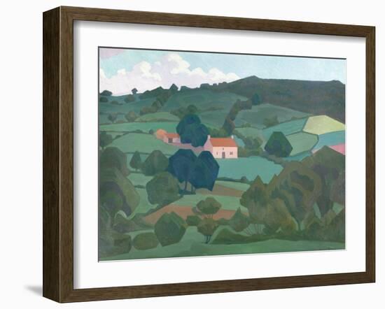 Burford Farm, Devon, 1918-Robert Polhill Bevan-Framed Giclee Print