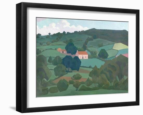 Burford Farm, Devon, 1918-Robert Polhill Bevan-Framed Giclee Print