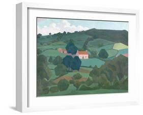 Burford Farm, Devon, 1918-Robert Polhill Bevan-Framed Giclee Print