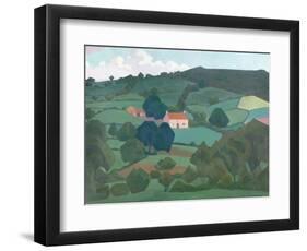 Burford Farm, Devon, 1918-Robert Polhill Bevan-Framed Premium Giclee Print