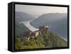 Burg Aggstein, Wachau, Lower Austria, Austria-Doug Pearson-Framed Stretched Canvas