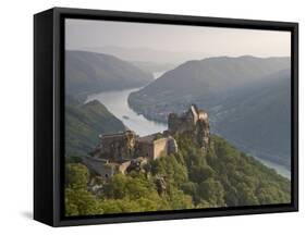 Burg Aggstein, Wachau, Lower Austria, Austria-Doug Pearson-Framed Stretched Canvas