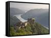 Burg Aggstein, Wachau, Lower Austria, Austria-Doug Pearson-Framed Stretched Canvas