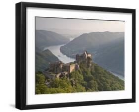 Burg Aggstein, Wachau, Lower Austria, Austria-Doug Pearson-Framed Photographic Print