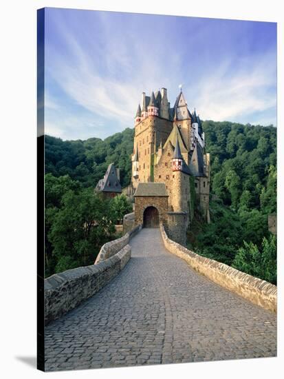 Burg Eltz, Near Cochem, Moselle River Valley, Rhineland-Palatinate, Germany-Gavin Hellier-Stretched Canvas