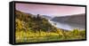 Burg Gutenfels at Sunset, Kaub, Rhineland-Palatinate, Germany-Matteo Colombo-Framed Stretched Canvas