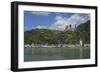 Burg Katz, Katz Castle, St Goarshausen, St Goar, Rhine River, Germany-Jim Engelbrecht-Framed Photographic Print