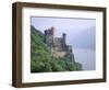 Burg Rheinstein, Rhine Valley, Germany-Walter Bibikow-Framed Photographic Print