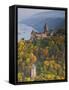 Burg Stahleck, Bacharach, Rhine Valley, Germany-Doug Pearson-Framed Stretched Canvas