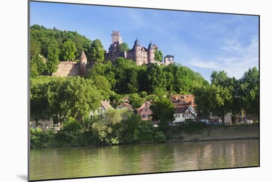 Burg Wertheim Am Main, Wertheim, Main Tauber Kreis, Baden Wurttemberg, Germany, Europe-Markus Lange-Mounted Photographic Print