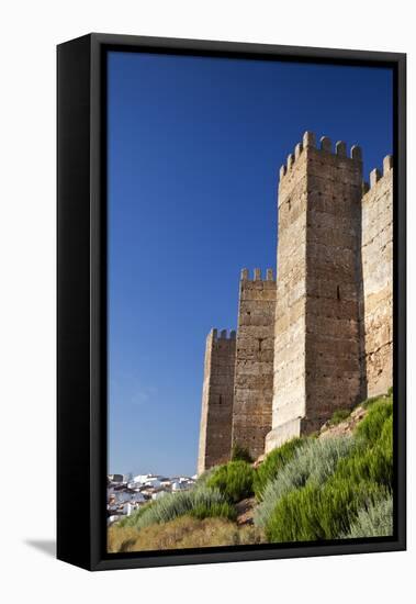 Burgalimar Castle in Andalusia, Spain-Julianne Eggers-Framed Stretched Canvas