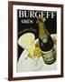 Burgeff Grun Champagne Advertisement Poster-null-Framed Giclee Print