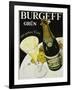 Burgeff Grun Champagne Advertisement Poster-null-Framed Giclee Print