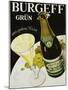 Burgeff Grun Champagne Advertisement Poster-null-Mounted Giclee Print