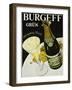 Burgeff Grun Champagne Advertisement Poster-null-Framed Giclee Print