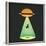 Burger Abduction-Michael Buxton-Framed Art Print