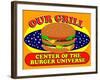 Burger Universe-Mark Frost-Framed Giclee Print