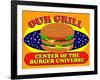 Burger Universe-Mark Frost-Framed Giclee Print