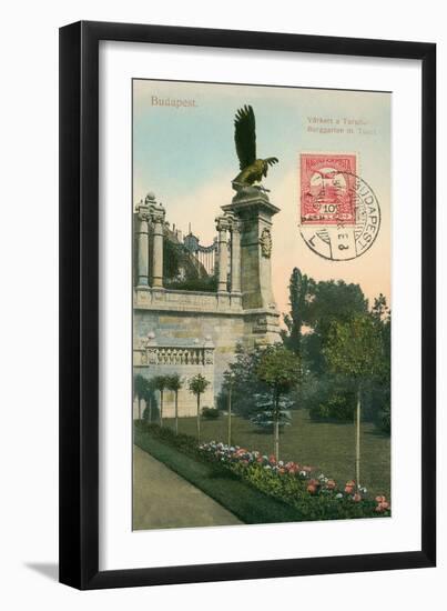 Burggarten, Park in Budapest, Hungary-null-Framed Art Print