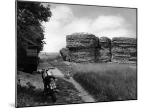 Burgh Castle Walls-J. Chettlburgh-Mounted Photographic Print