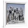 Burghers of Calais-Auguste Rodin-Framed Giclee Print