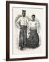 Burghers of Ceylon, Sri Lanka-null-Framed Giclee Print